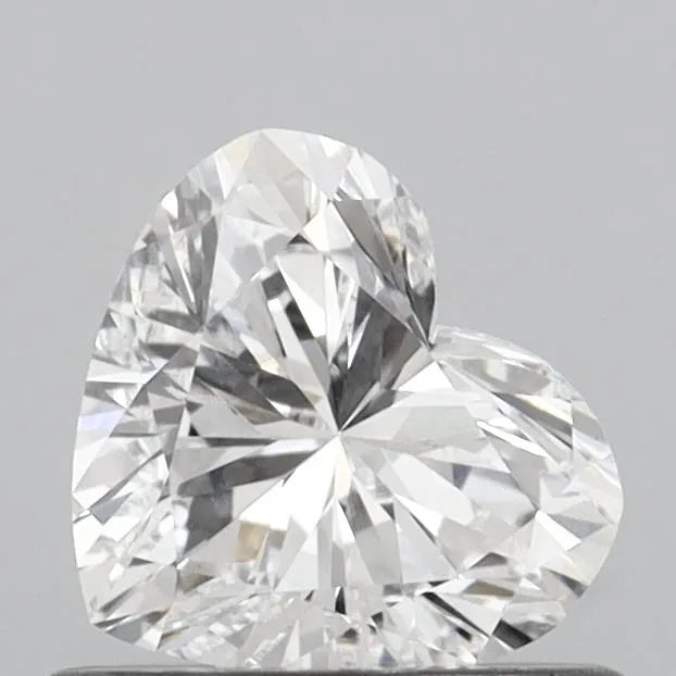 0.57ct Heart Lab Grown Diamond (Colour E, Clarity VVS2, IGI Certified)