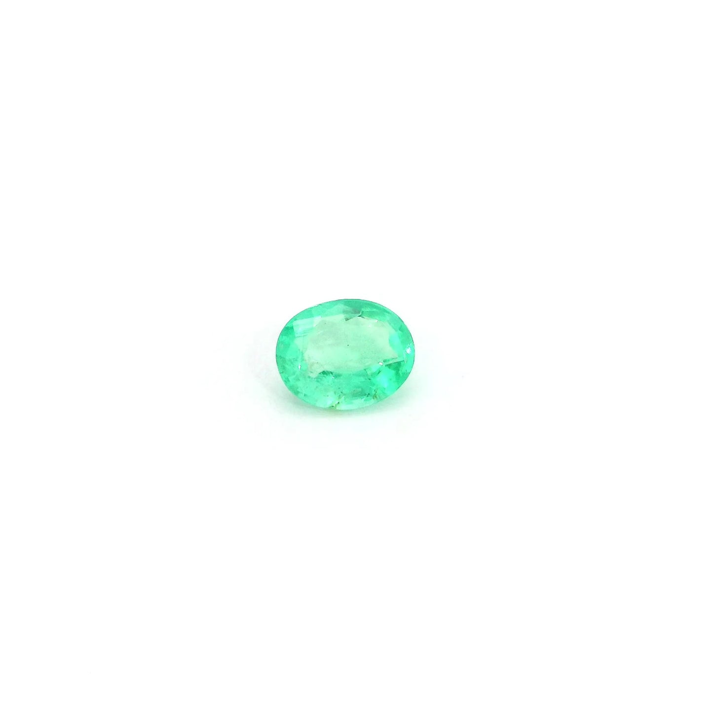 0.31ct Oval Natural Emerald (Colour Green, Clarity Slightly Included, Cut Faceted)