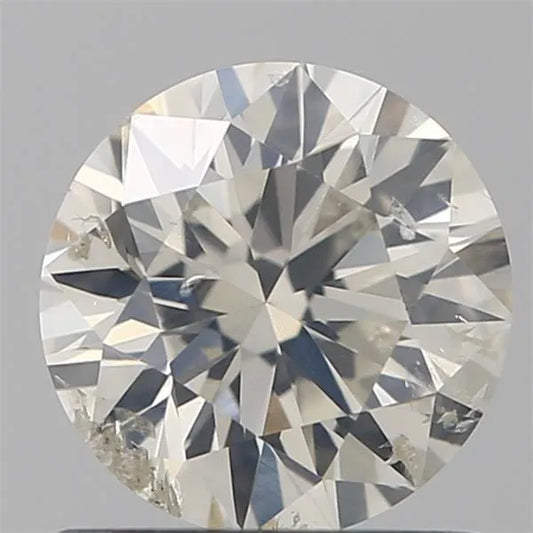 0.80ct Round Natural Diamond (Colour I, Clarity SI2, Cut EX, IGI Certified)